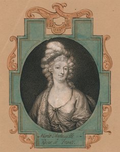Marie Antoinette, rainha da França, século XIX. de Unbekannt