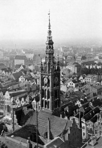 Campanário da Igreja Marienkirche, Alemanha, 1926 de Unbekannt