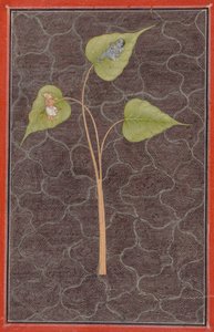 Markandeya Vendo Krishna no Oceano Cósmico, c. 1680 de Unbekannt
