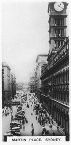 Martin Place, Sydney, 1928 de Unbekannt