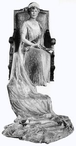 Mary of Teck, rainha consorte de George V do Reino Unido, c1930s de Unbekannt