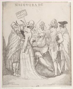 Masquerade, [30 de agosto de 1811], cópia depois., [30 de agosto de 1811], cópia depois. de Unbekannt