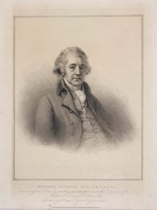 Matthew Boulton, engenheiro e industrialista inglês, c 1801 de Unbekannt