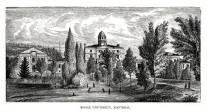 Universidade McGill, Montreal, Canadá, século XIX de Unbekannt