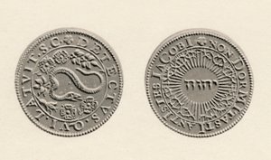 Medalha em comemoração à descoberta da trama da pólvora, 1605, 1904 de Unbekannt