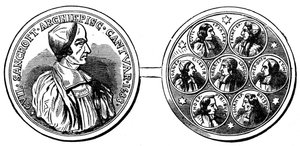 Medalha dos Sete Bispos, século XVIII de Unbekannt