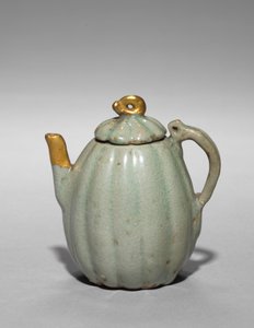 Ewer de vinho em forma de melão, 1100s-1200s. de Unbekannt