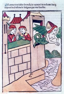 A melusina voa para longe, 1478 de Unbekannt