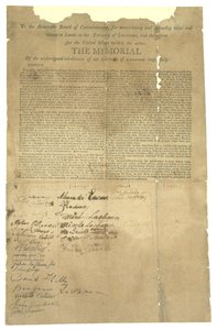 Memorial ao Honorable Board of Commissioners para o ajustamento das reclamações de terra no Território da Louisiana, 1803-1815 de Unbekannt