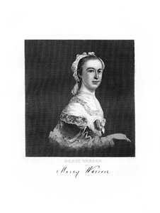 Mercy Warren, patriota e escritor americano, 1872 de Unbekannt