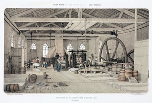 Metais, Laminador de Zinco Zinco, St Louis, perto de Bray, França de Unbekannt