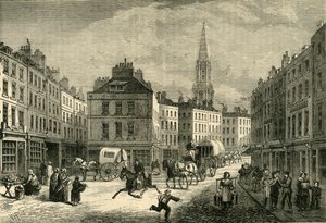 Fileira do meio, St. Giless, cerca de 1838, 1881. de Unbekannt