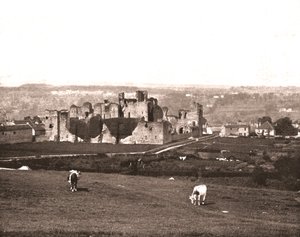 Castelo de Middleham, Yorkshire, 1894. de Unbekannt