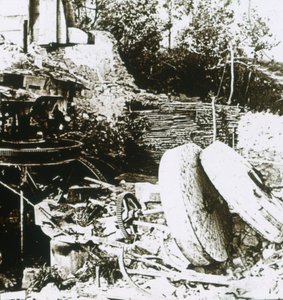 Moinho em Woëvre, França, c1914-c1918 de Unbekannt