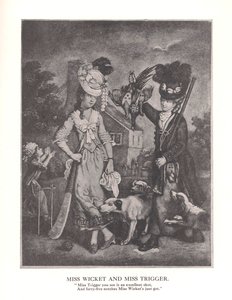 Senhorita Wicket e MissTrigger, c1778 1912 de Unbekannt