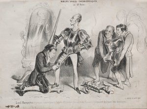 Maneiras anglo-cavalheirescas, 1839. de Unbekannt