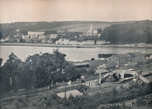 Monkstown - da estação de cais de Monkstown, 1895 de Unbekannt