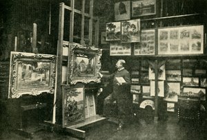Monsieur Detaille em seu estúdio, 1900. de Unbekannt