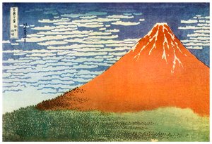 Mont Fuji, Japão, c1823 1956 de Unbekannt