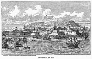 Montreal em 1729, 1877 de Unbekannt