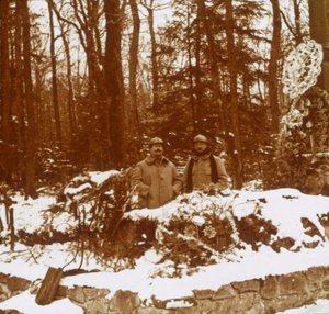 Monument des Chasseurs, Col de la Chipotte, leste da França, c1914-c1918 de Unbekannt