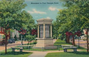 Monumento aos quatro poetas da Geórgia, 1943 de Unbekannt