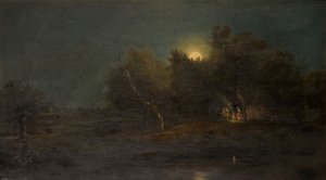 Cena do luar, 1800-1850. de Unbekannt