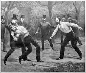 Duelo mortal no Grande Jatte, 1903 de Unbekannt