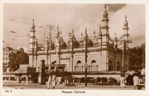 Mesquita - Calcutá, c1900 de Unbekannt