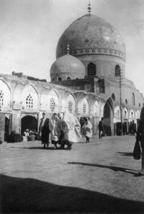 Mesquita na rua nova, Bagdá, Iraque, 1917-1919 de Unbekannt
