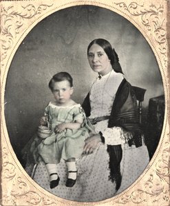 Mãe e Filho, c. 1860 de Unbekannt
