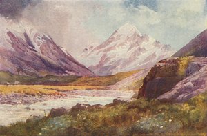 Mount Cook, Nova Zelândia, 1924 de Unbekannt
