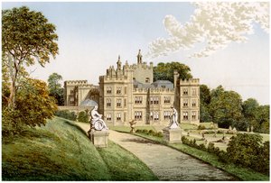 Mount Edgcumbe, Cornualha, casa de Lord Mount Edgcumbe, c1880 de Unbekannt