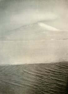 Monte Erebus do pé de gelo, c1908, 1909 de Unbekannt