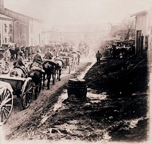 Tropas montadas com vagões, c1914-c1918 de Unbekannt