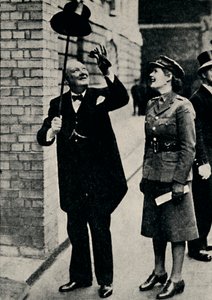 Sr. Churchill em um modo alegre, 1940, 1945. de Unbekannt