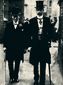 Sr. Lewis Harcourt e Sr. Churchill, c1900, 1945. de Unbekannt