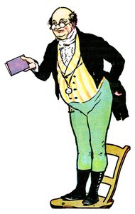Sr. Pickwick, de The Pickwick Papers de Charles Dickens, 1912 de Unbekannt