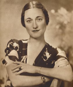 Sra. Simpson: Um retrato de estúdio, 1937 de Unbekannt