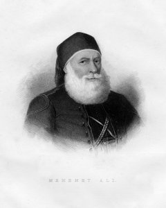 Muhammad Ali Pasha, vice-rei do Egito, século XIX de Unbekannt