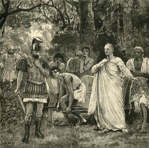 Assassinato de Cícero, 1890. de Unbekannt