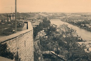 Namur. Torre de Vigia e Torre Confluente de Sambre e Meuse, c1900 de Unbekannt