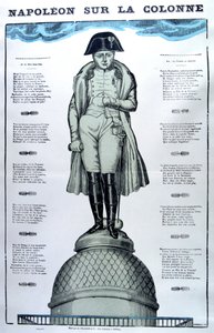 Napoleão na coluna, século XIX de Unbekannt