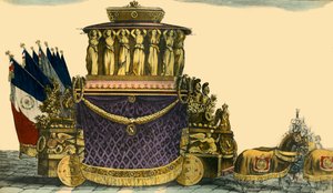 Carruagem fúnebre de Napoleão, 1840, 1921. de Unbekannt