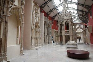 Museu Nacional de Monumentos Franceses. Espaço expositivo, Paris, França de Unbekannt
