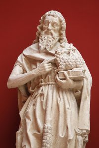 Museu Nacional de Monumentos Franceses. Sainte Chapelle, Chateaudun. São João Batista. Elenco, Paris, França de Unbekannt