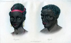 Nativos de Benguela e Angola, 1848 de Unbekannt