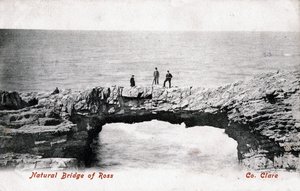 Ponte Natural de Ross, Condado de Clare, Irlanda, 1906 de Unbekannt