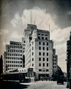 Em fase de conclusão: Os novos escritórios da Underground Railway, 1929 de Unbekannt