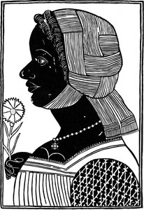 Mulher negra, final do século XV de Unbekannt